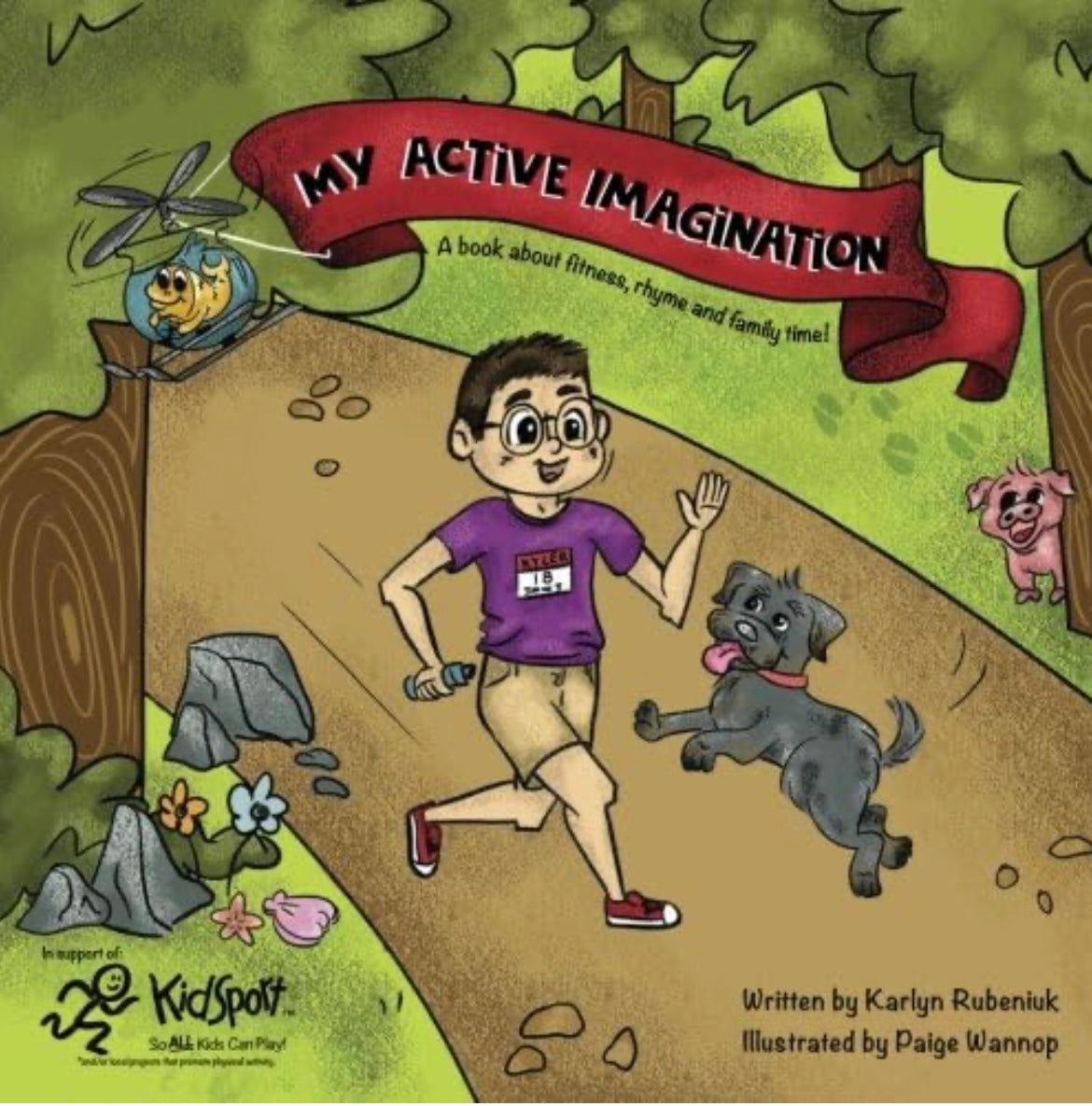 Children’s Fitness Book/A Book about Fitness, Rhyme and Family Time